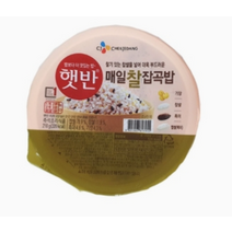 CJ제일제당 햇반매일찰잡곡밥210g 18개