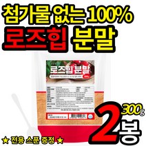 건강 앤 로즈힙 분말 첨가물 없는 100% 로주힙 로즈힘 파우더 분말 물 쥬스 주스 차에 간편하게 타 먹는 로즈힙 비타민 열매 가루 대용량 식약처 수입 신고 인증 (스푼즈정), 300gX 2봉 (할인적용)