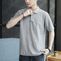 여름 베이직 스타일 남친룩 코디 반팔 카라 티셔츠