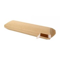 골판지 크래프트 핫 샌드위치 박스 (450 케이스) PacknWood - 판지 식품 용기 슬리브 (23.9 cm x 9.9 5.8 cm) 210ETNINI, 9.4