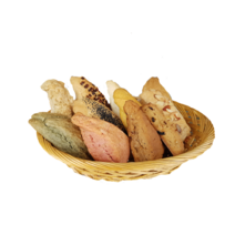 [하눅] 국산호밀 비건 스콘 간식 12종 호밀빵 식이섬유 건강 노버터, 쵸코칩