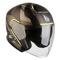 MT헬멧 THUNDER 3 SV JET BOW MATT F YW 하프 페이스, MATT FLUOR YELLOW