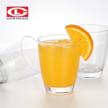 럭키글라스 티아라 언더락잔 6pcs 세트쥬스잔물잔생수잔음료수잔