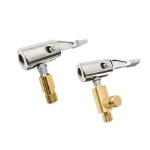 락모터스 원터치 에어척 8mm에어척 밸브 공기주입 호스 샤오미 에어펌프 타이어게이지 에어집게, 1개, 레버형에어척(싱글)