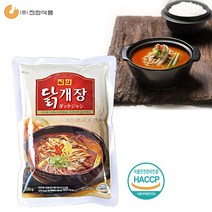 H 진한식품 닭개장 550g 1팩 고기 간편식 국 탕 요리 (비타하우스 물류센터 출고)