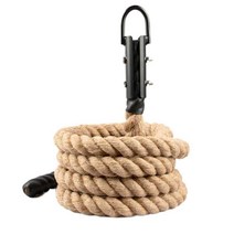 외줄타기 극기훈련 크로스핏 밧줄 박스 고정 거치대 주짓수 레슬링 유도 피트니스 훈련 외줄오르기, 로프 50mm 6m