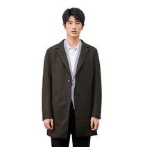 DFMEI 남성 코트 가을 울 코트