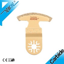 카바이드 진동 톱날 액세서리 전력 타이머 톱날 타일 접착제 용 멀티 툴 리노 베이터, 1개, 타일 컷, 보라색