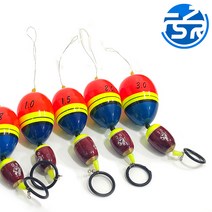 오동목 구멍찌세트 수중찌 원터치 바다 찌낚시채비, 1개, 2.0호