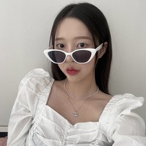 VANANA2 유니크 트렌디 캣츠아이 패션 선글라스 아이웨어