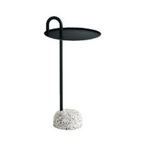 사이드테이블 거실 사무실 접대실 인테리어 좁은 공간 티테이블 코너가구, 1. 검은 색