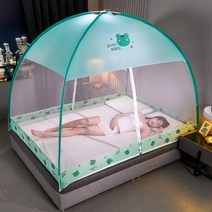 게르 돔천막 대형천막 쉘터 방 기숙사 접이식 모기장 유르트 암호화 메쉬 더블 도어 캐노피 침대 커튼 캠핑 텐트 집 장식, 180x200cm, 003 2