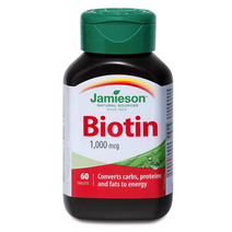Jamieson Biotin 230mg x 60정 x 2 자미에슨 비오틴, 60, 2병