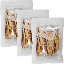 아침애 강아지 수제간식 3개세트 특가전, 3개, 무염 북어채50g