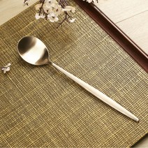 순수담 명인 명장 전통 방짜유기 커트러리 숟가락