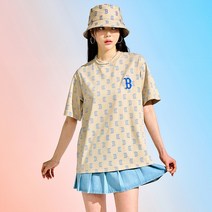 MLB 클래식 모노그램 전판패턴 반팔 티셔츠 BOS L.Sand 262785