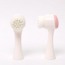 온더칩 양면 모공 브러쉬 세안브러쉬, 1개, 핑크