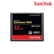 샌디스크 CF Extreme Pro 우체국택배 당일발송 CFXPS 카메라메모리, 32GB