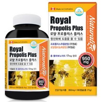 네추럴라이즈 캐나다 로얄 프로폴리스 항산화 로얄제리 영양제 180캡슐 6개월분