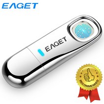 Eaget 지문 인식 USB 3.0 플래시 드라이브 128GB Pendrive 64GB 개인 정보 보호 암호화 된 펜 드라이브 32GB 보안 USB 드라이브, 32GB_1