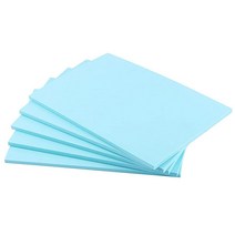 ZOENHOU 5피스 21.6 x 29.9cm(8.3 x 11.8인치) 블루 대형 고무 스탬프 조각 블록 직사각형 창의적인 빠른 조각 블록 조각 공예