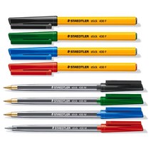 스테들러 430 스텍 볼펜, M 0.7블루