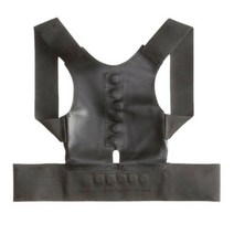 굽은어깨 숄더 허리보호대 자세교정밴드 어깨교정 허리복대 다리교정 바른자세 교정밴드 오다리, 검은 색, S