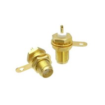 SMA 및 수 플러그 암 잭 납땜 커넥터 PCB 마운트 플랜지 PTFE 벌크 헤드 너트 RF 동축, 14 Type 14