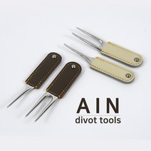 아인 핸드메이드 프리미엄 디봇툴 AIN Divot Tool 그린보수기 그린수리기, 베이비1(포크1), 1개