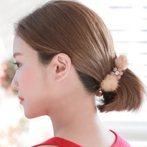 [미스21] 밍크큐빅 바나나 헤어핀 (hp765)