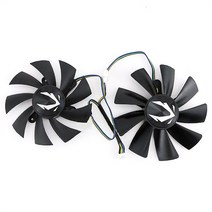ZOTAC RTX 2070 슈퍼 미니 냉각 팬 쿨러용 그래픽 팬 GA92S2H/GAA8S2U, Left fan w/common logo