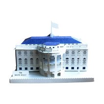 퍼즐피플 3D종이/우드락 입체모형퍼즐, 백악관 3D 종이 입체퍼즐, 27p