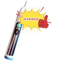 필립스 소닉 전동 칫솔 교체 핸들 HX6950 부품