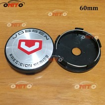 4개 VOSSEN 56mm 60mm 휠 센터 캡 허브 커버 엠블럼, 56mm caps