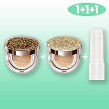 미스트[건성]쿠션2개+워터밤1개 [15g+15g+10g] 스타일71 미스트 60%세럼 쿠션 트윙클라 [건성 피부 추천], 1개, 레오파드23호+골드다이아글리터23호(건성)+워터밤