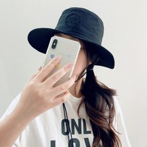 더뷰렛 캠퍼 버킷햇 벙거지 턱끈 여자 남녀공용 여름 여행 캠핑 등산 여행 모자