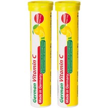 독일직구 비타민C 엑티브제 2개×20개입 레몬향료 180mg 비타민C 무설탕 T&D 독일산 비타민C 독일제, 수량, 상세참조