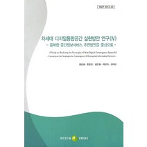 차세대 디지털통합공간 실현방안 연구 4: 융복합 공간정보서비스 추진방안을 중심으로, 국토연구원