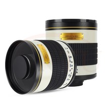 접사링 텔레컨버터500mm f6.3 mf 망원 미러 렌즈 + 2x 니콘 캐논 소니 및