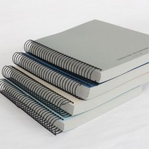 학생 직장인 장수많은 무지 스프링연습장 미팅메모 그림그리기 수업필기, 랜덤발송