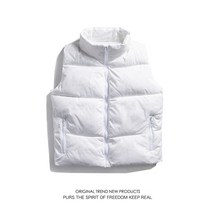 야광반사조끼남여 가을겨울 도톰패딩코튼라글란점퍼화이트밑단1MJ39-P38