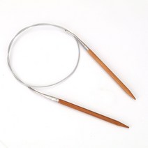 긴 원형 뜨개질 바늘 부드러운 마무리 대나무, 2.5mm