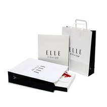 엘르 선물용 스카프 머플러 포장 케이스