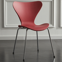 땅콩의자 체어 다이닝 등받이 미니멀 럭셔리, K