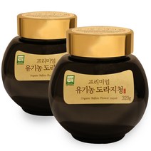 유기농마루 프리미엄 유기농 도라지청 320g [농약 NO 화학비료 NO], 2개