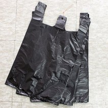 프레쉬 포장 비닐봉투 검정 중 100매 서점 슈퍼마켓 튀김 팬시 배달포장 빵