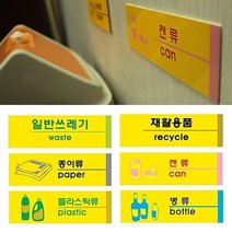 다드몰 프리미엄 [ 재활용품 포멕스 사인표지판 6종 ] 분리수거 안내판 표시판 표지판 종이류 병류 플라스틱류 캔류 일반쓰레기 부착판 (a5698ea9579), 쿠팡 다드몰 캔류 1531, 쿠팡 다드몰 본상품선택