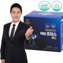 닥터초이스 에스 정형외과의사가만든 목허리영양제 MSM 보스웰리아 콘드로이친 120정, 120g x 1개