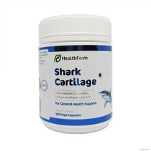 Healthfarm Shark Cartilage 헬스팜 뉴질랜드 상어연골 750mg 300정, 1개