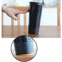 5myshop_넘어지지 않는 리얼텀블러(블랙+그린)set 각400ml 보냉 냉병 선물용 넘어지지않는물컵 개인 아이디어 온병 사무실_5myshop, 이상품선택!!, 무옵션상품임!!